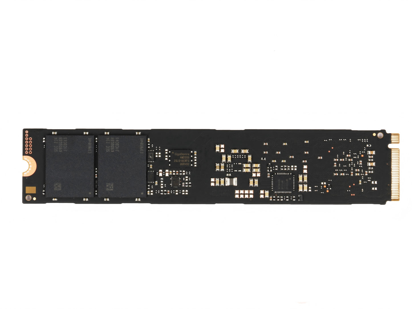 Samsung PM9A3 MZ1L21T9HCLS-00A07 1.92TB M.2 NVMe Enterprise SSD back view
